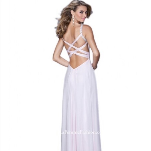 Sweet Pink Ball Gown Dress - Picture 1 of 8